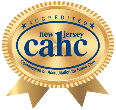 CAHC accreditation seal — Commission on Accreditation for Home Care, New Jersey
